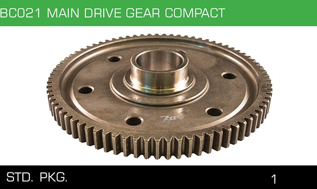 BC021 MAIN DRIVE GEAR COMPACT